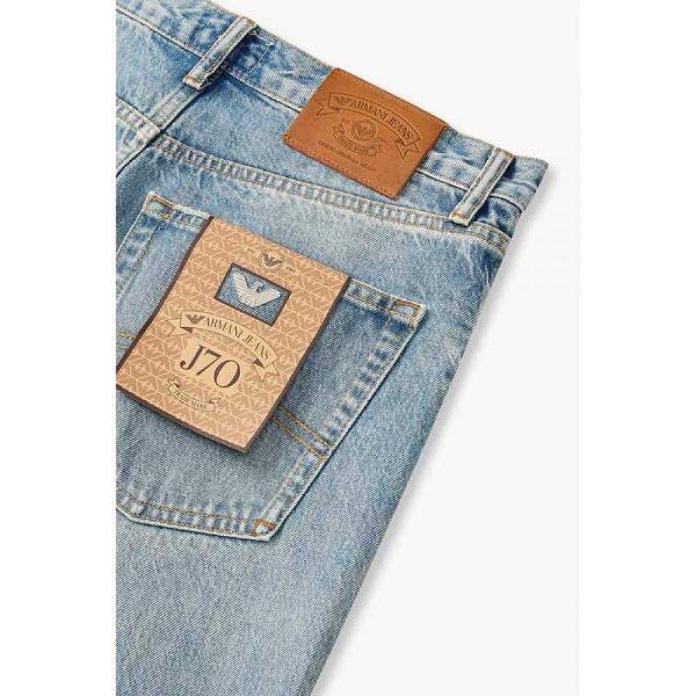 Emporio Armani Men S Vintage Logo looSe Leg jeanS A516106028