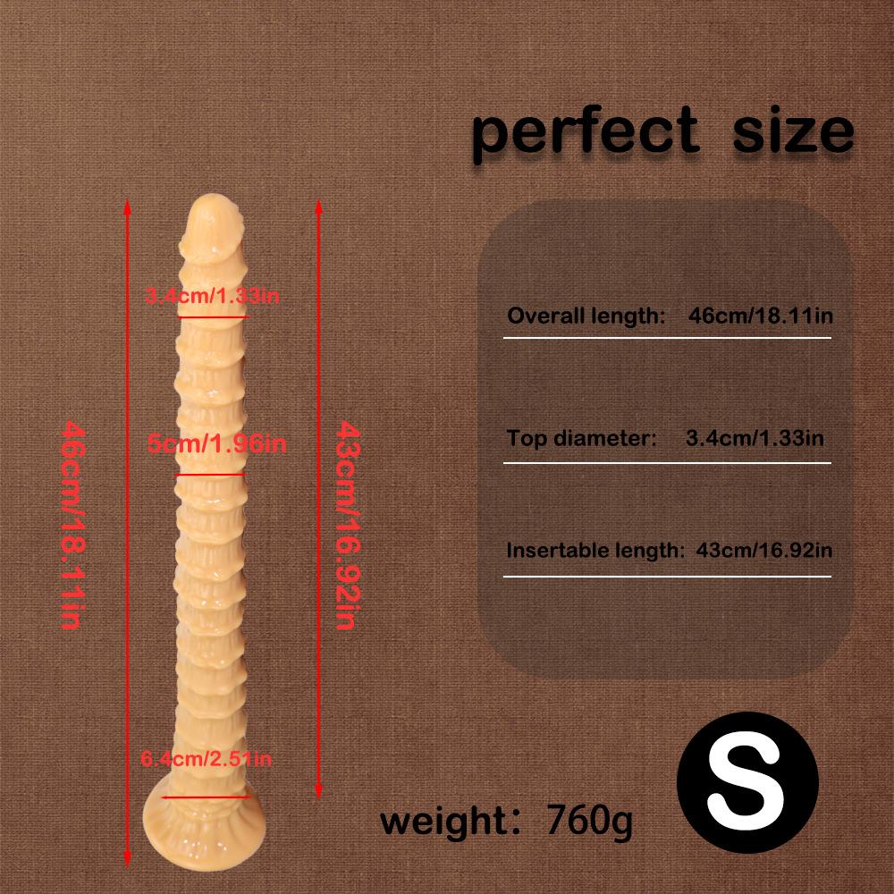 Long Soft Dildo Anal Plug Anus Expansion Big Butt Plug Prostate Massager for Women Sex Toy Stimulate Anus Discreet Pleasure Item