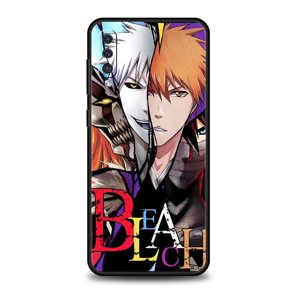 Bleach Kurosaki Ichigo für Samsung Galaxy A52s Telefon Fall 5G A12 A70 A50 A40 A20s A30 A10s A20e A10 A22 A72 a32 4G A02s Abdeckung