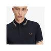 Fred Perry [headquarters Genuine] Fred Perry [m3600] Twin Tip Fred Perry Shirt  U86  Afpm2413600 U86 qzgAfpm2413600 U86
