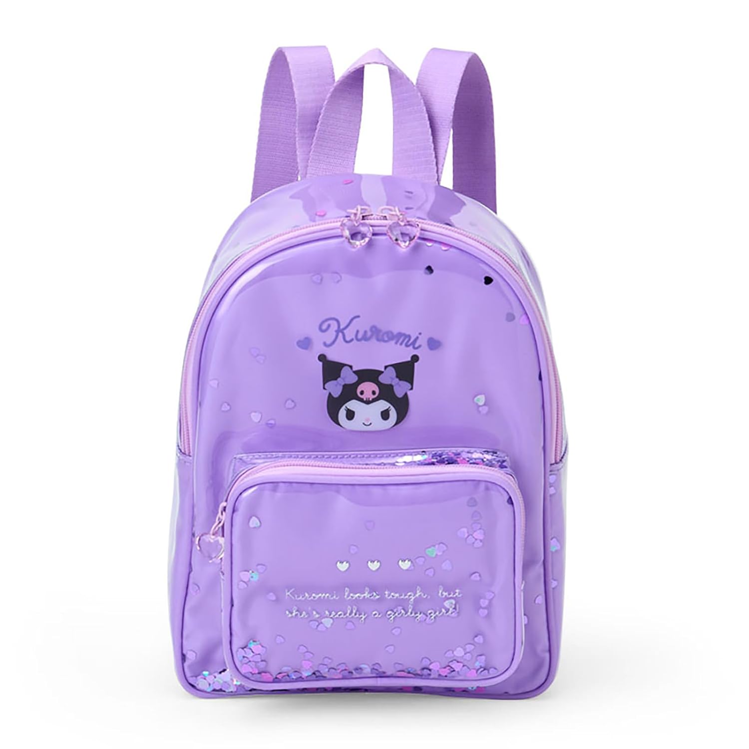Sanrio Kids Backpack Kuromi PVCPU LeatherPolyester Suitable ages 3 up 637513