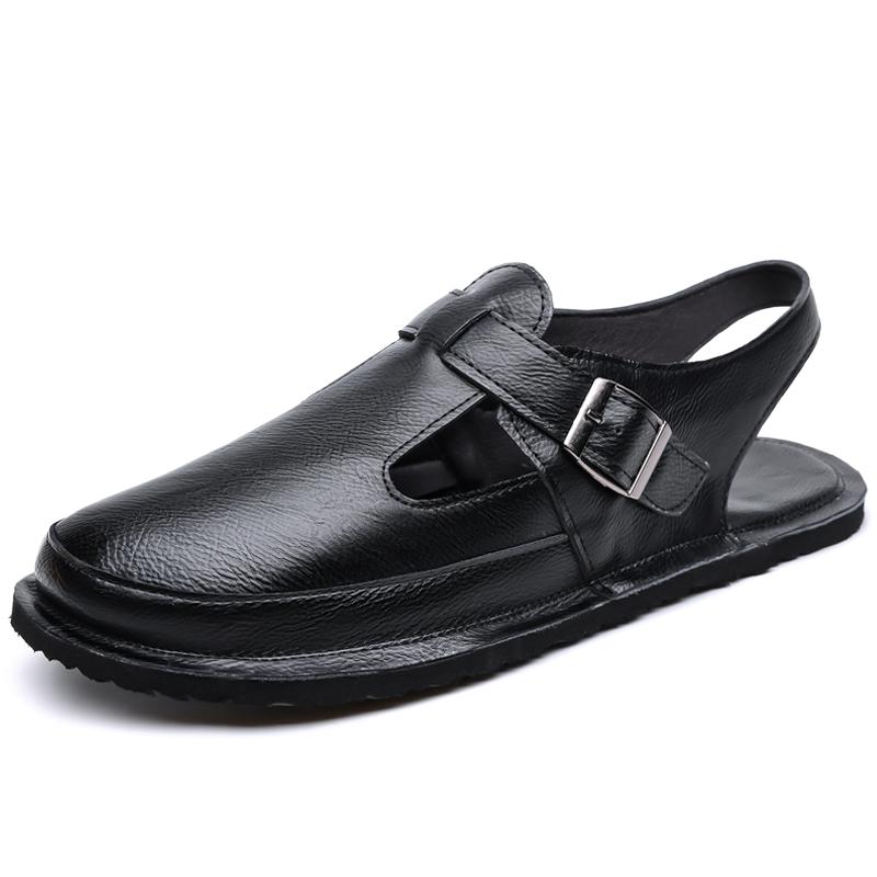 Men Big Size Breathable Summer Sandals Casual Clog Shoes Outdoor Walking Beach Comfort Shoes 38 To 48 38