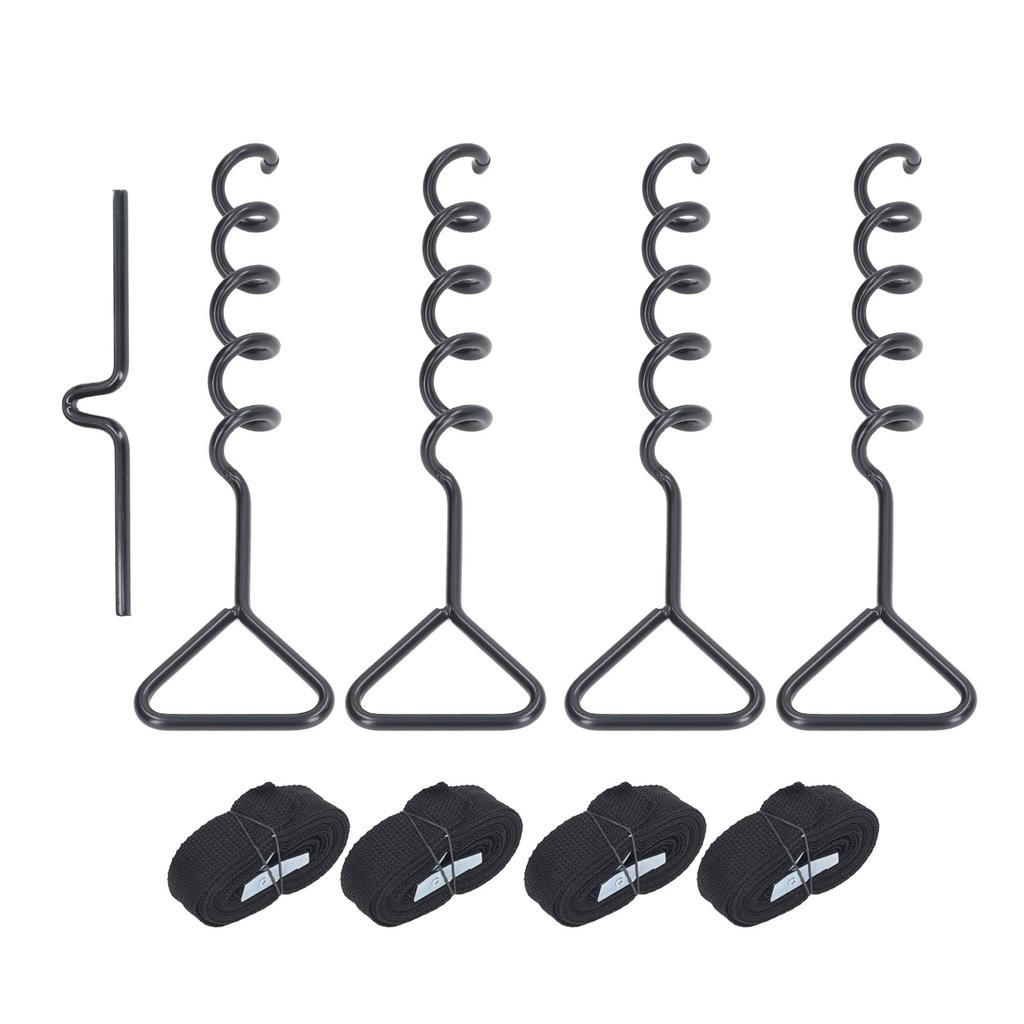 Ground  s Multifunctional Steel Stakes   Kit for Trampoline Shed Swing Tent