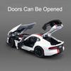 1:24 Viper YANGWANG U9 Alloy Cars Toy Models Doors Opened Supercar Wheel Pull Back Miniature Vehicle Children's Interactive Toys