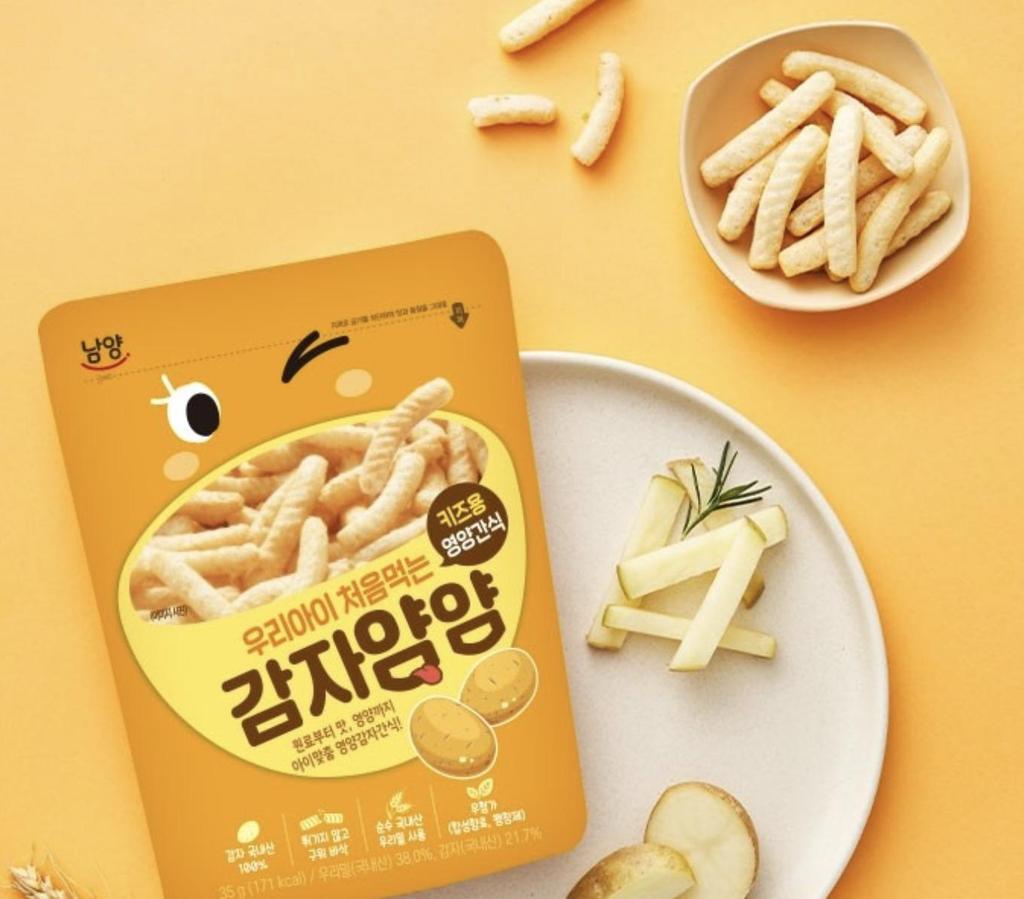 Namyang Mijn Kind's Eerste Yum Yum Snack Zacht Gepoft Vingerfood 40g 2 Pakken