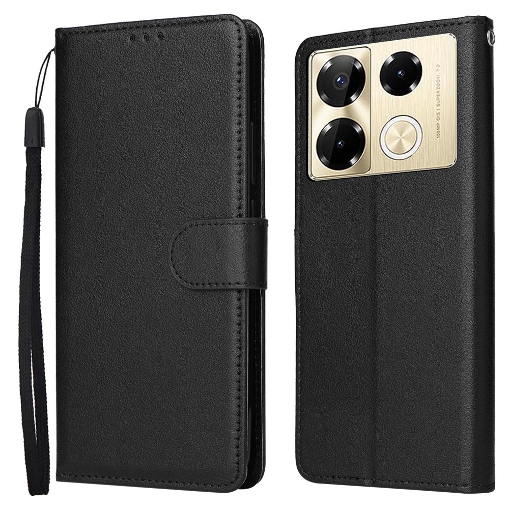 Etui na telefon Infinix Note 40 Pro 4G/5G/Note 40 Pro+ Portfel Stojak Zobacz PU Skórzane etui