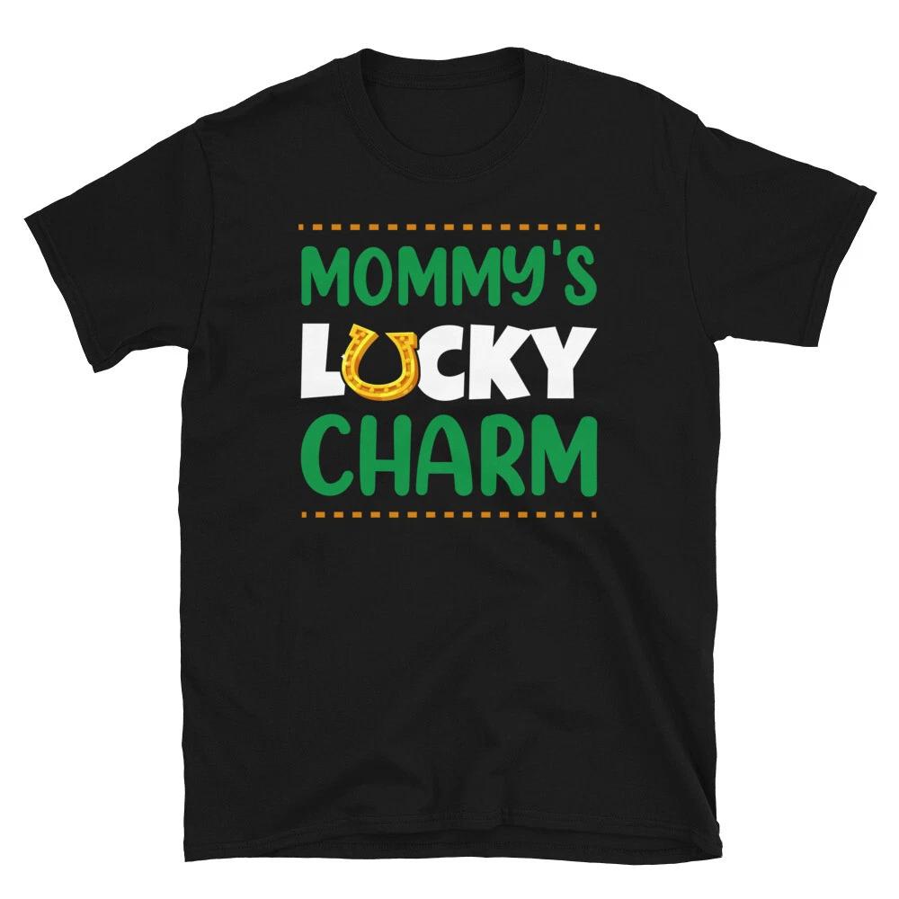 Mummy s Lucky Charm Funny Irish T-Shirt 3XL