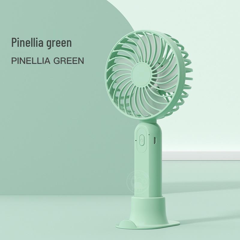 Silent Mini Handheld Fan: Portable, Rechargeable, Ideal Gift for Students, Desktop Use
