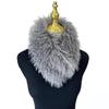 Women's Faux Fur Double-Sided Wool Neck Gaiter - Thickened Warm Winter Scarf