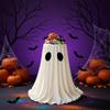 Halloween Treat Display Bowl Specters Candy Dish for Entry Tables and Party Setups, Open Top Server for Small Snacks
