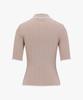 FAIRLIAR GOLF Scallop Collar Three-Quarter Knit (Beige)