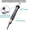 Precision Aluminum 5-in-1 Screwdriver Set for Watch Repair