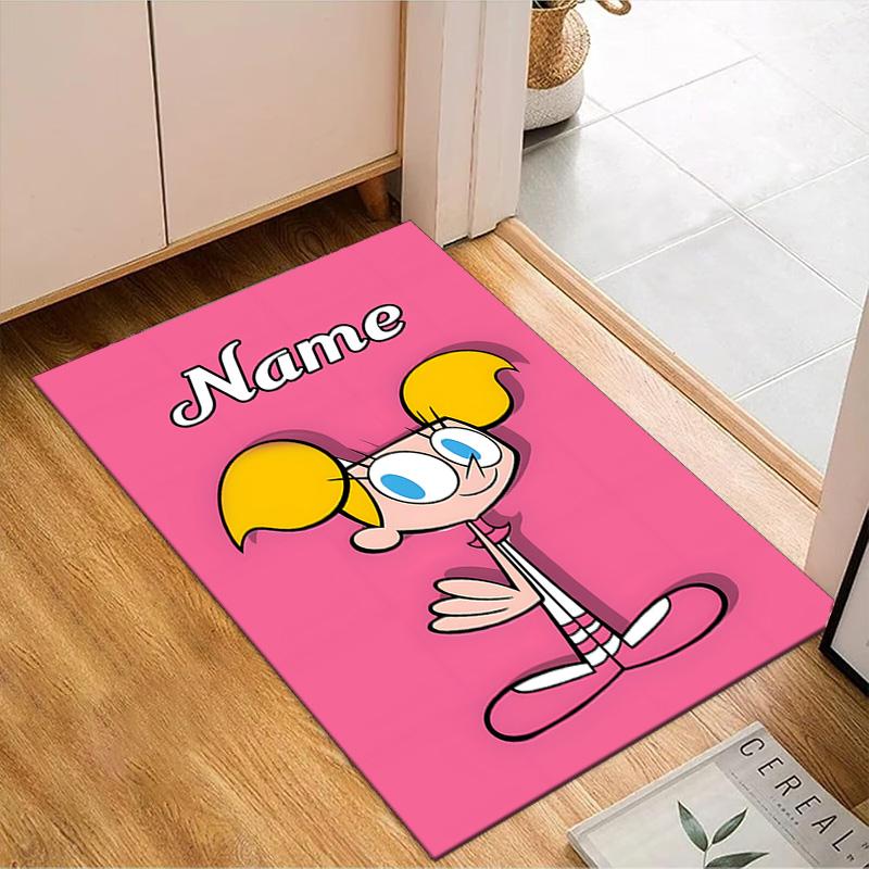 Custom Name Friendship Adventures OddParents Rug for Living Room, Game Rooms, Office, Bedroom, Floor Mat Playful Design, fan gifts Christmas decor