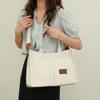 New canvas bag women's large-capacity multi-pocket shoulder bag bag women's high-value messenger bag