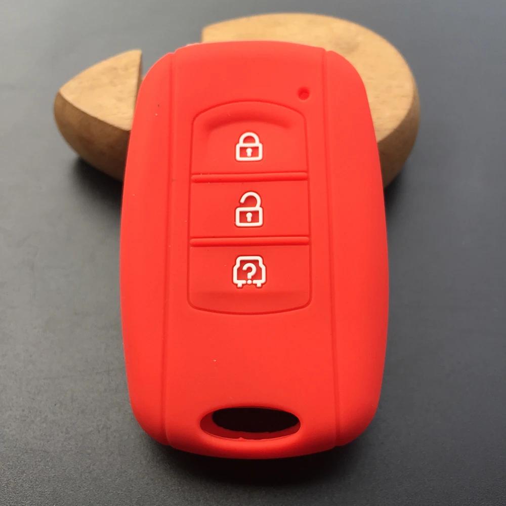 Silicone Remote Key Protector Skin Cover Case Shell for Dongfeng DFM DFSK Glory 580 F507 S30 H30 AX7 Car Products Accessories
