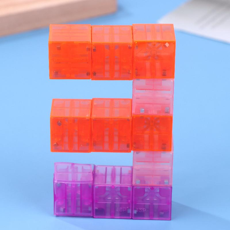 38/68/100Pcs Color Magnetic Building Blocks Cube Toys For Exquisite Holiday Gifts Magnetic Square Building Blocks