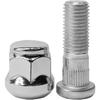 M12X1.5 Chrome Wheel Lug Stud Nut Set Compatible With Honda Accord Civic City CR-V Fit HR-V Ight Element Prelude S2000 Acura Legend Integra MDX ILX
