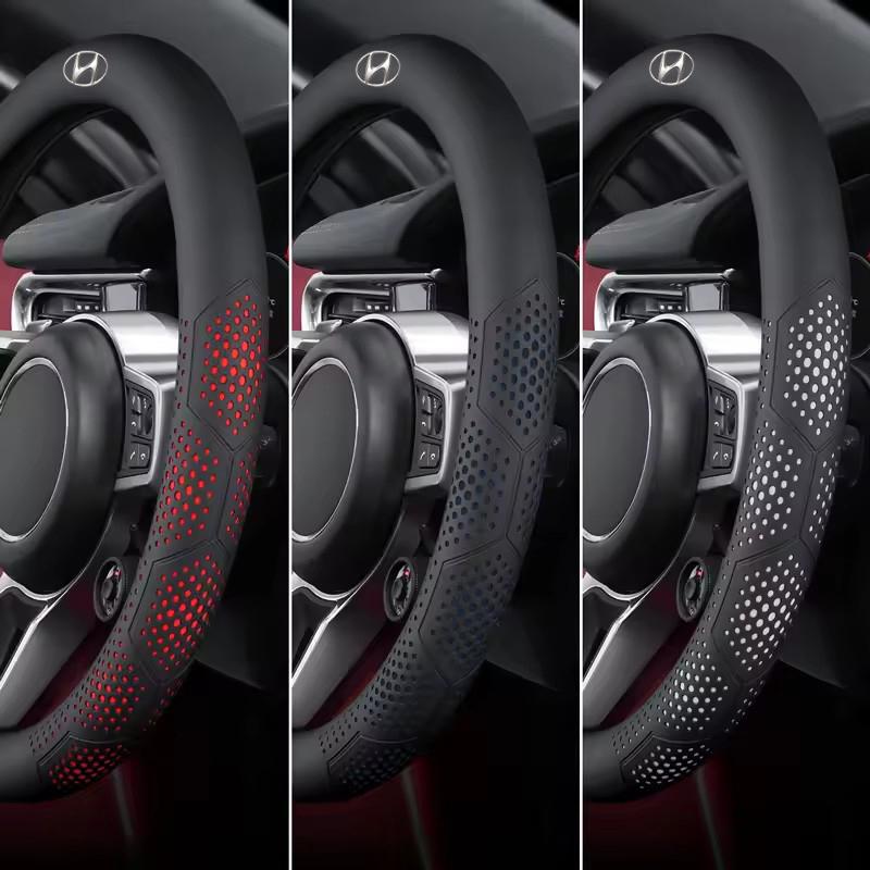 Car Steering Wheel Cover Ultra-thin Breathable Car Accessories For Hyundai I20 Creta Matrix Bayon Accent Kona Elantra Getz Ioniq RR8