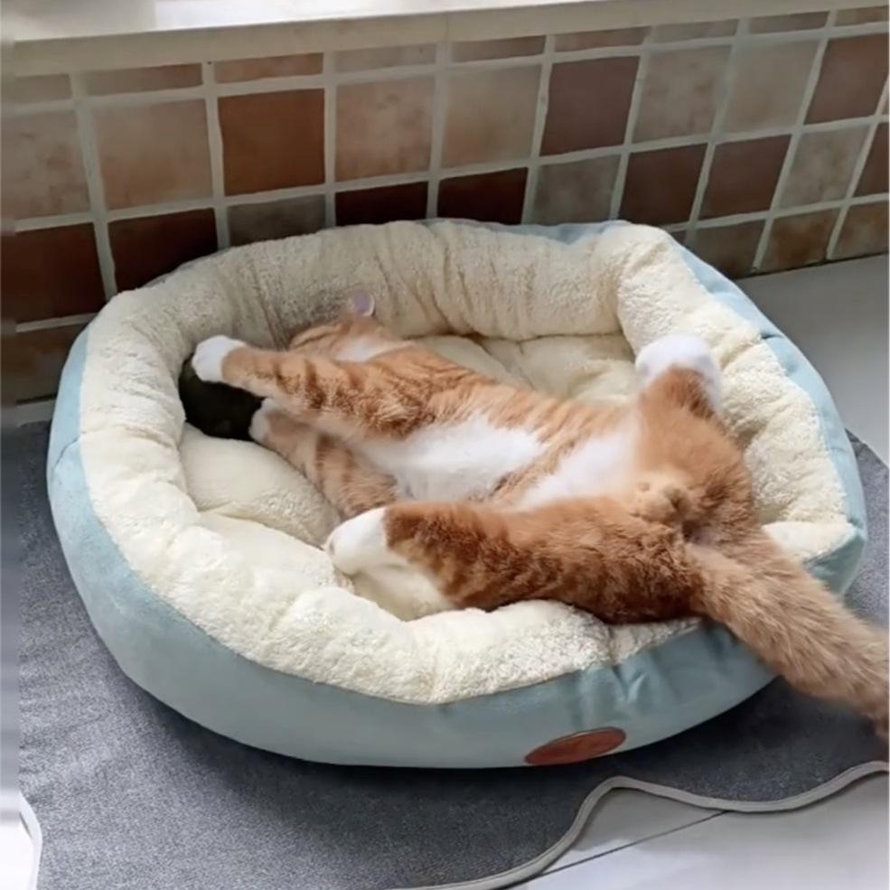 Cat Nest Winter Warm Cat Sleeping Pad Four Seasons Universal Dog Kennel Dog Bed Pet Supplies