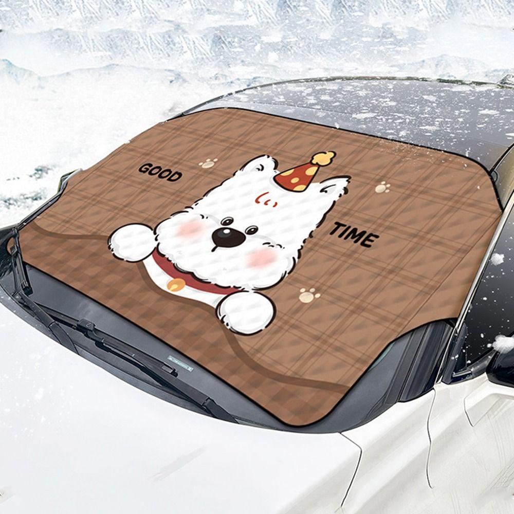 Waterproof Car Snow Cover Sun-protective Windshield Sunshade Ice Windshield Cover  Sunshade Shield