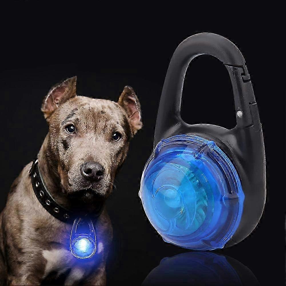 LED Pet Dog Luminous Night Walking Light Safety Pendant Dog Necklace Glowing Collar for Pet Dog
