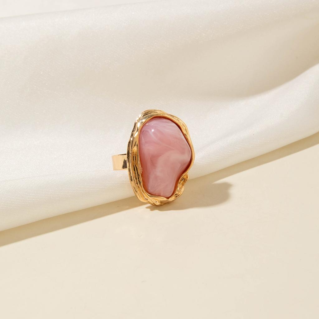 European and American French Vintage Special-shaped Pearl Rings, Women's Index Finger Rings, Personalized Fashion Design, Open Tail Rings