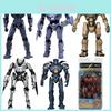 Figura de Acción Modelo Mecha del Pacífico Anillo Pose Dinámica PVC Transparente Juguete de Exhibición Regalo