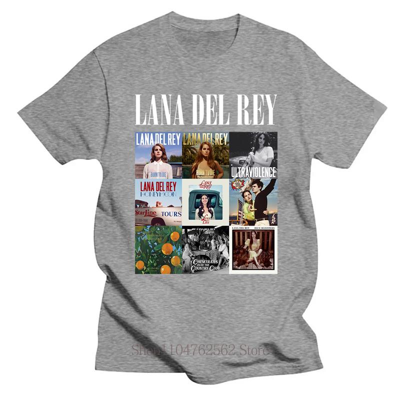 Lana Del Rey Print Tshirts Summer Causal Tops for Unisex Fashion Streetwear Y2K Women Oversize ONeck Short Sleeve Tops Tshirts