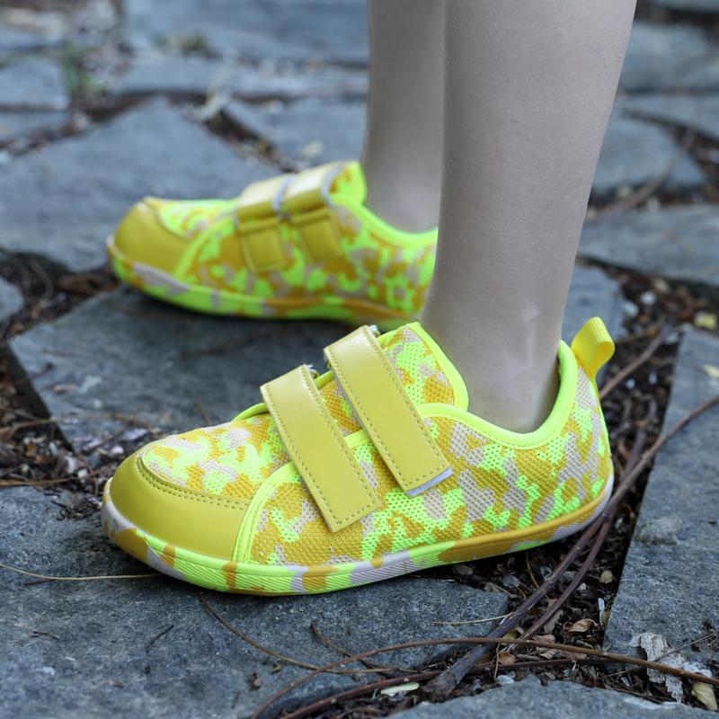 Wide Toe Kid's Sports Shoes Children Casual Sneakers Anti-slip Running Walking Flats Breathable Outdoor Training Shoes