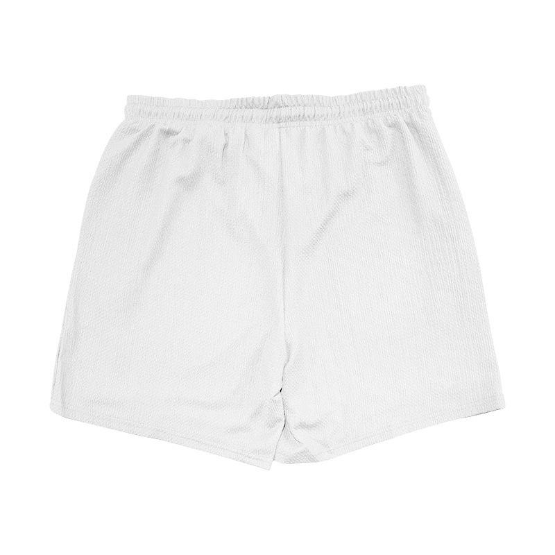 Summer Men's Casual Sweatpants Quick Dry Lined Double Woven Shorts Two Pairs