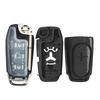 For Ford F-150 F-250 F-350 Explorer Ranger Ka Fiesta Mondeo 2/3 Buttons Smart Remote Car Key Case