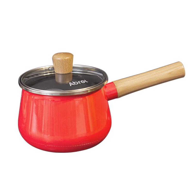 Anboli Red Enamel 14cm Milk Pot