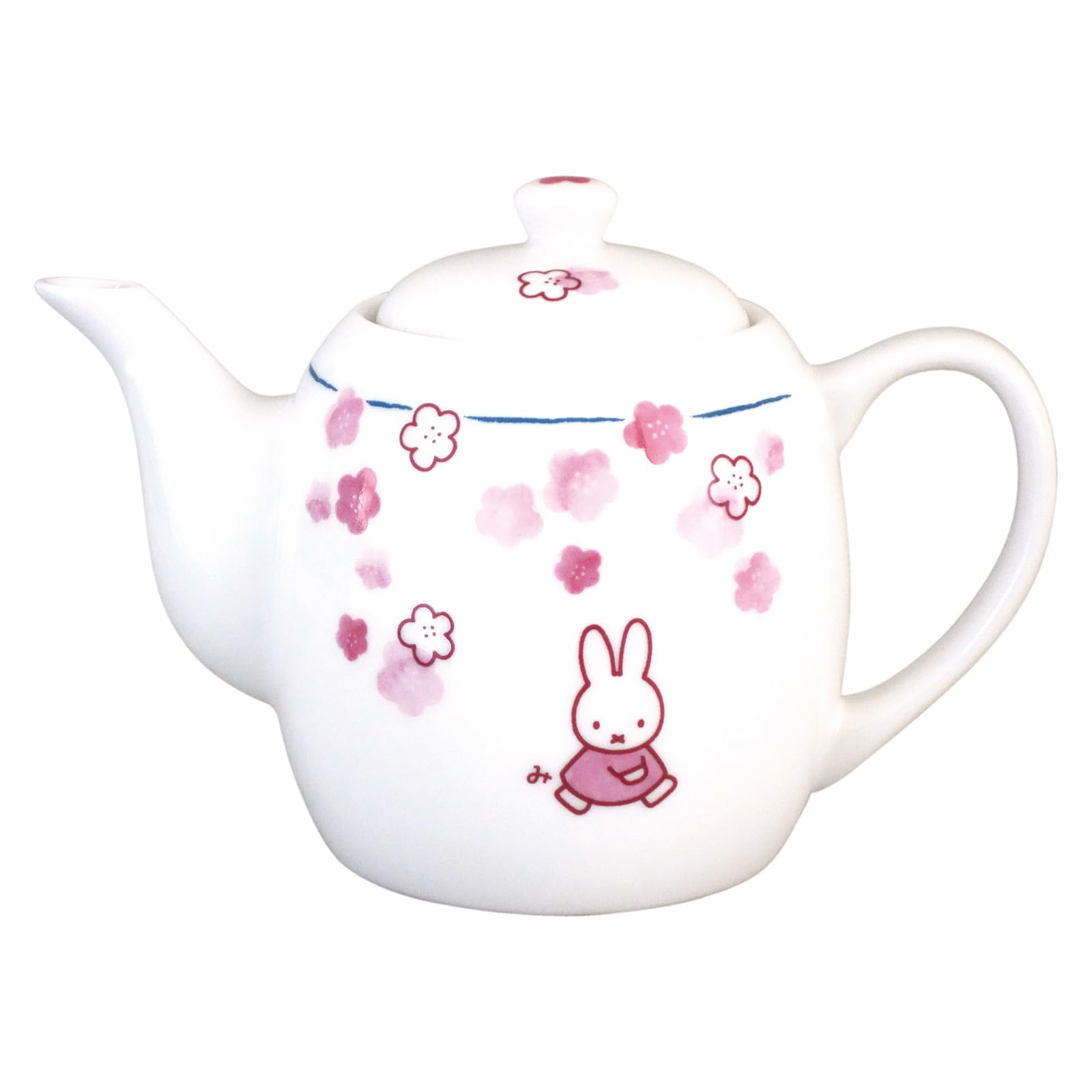 

Dick Bruna [Miffy] Pot Teapot Approx. 630ml Tableware Goods Miscellaneous Goods Faint (Flower) Made in Japan 418114
