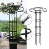 Arco Rustproof per Rose Rampicanti Fai da Te Assemblare Supporto per Piante Rampicanti Giardino Verticale Patio Balcone