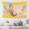 Colorful Anime Girl Tapestry Bedroom Decoration Wall Hanging Blanket Tapestry Cool Stuff For Room