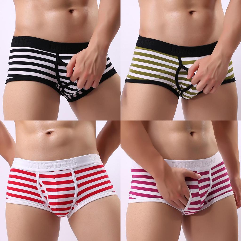 Premium Quality Men Breathable Soft Cotton Underwear Briefs With Bulge Pouch Design For Everyday Comfort