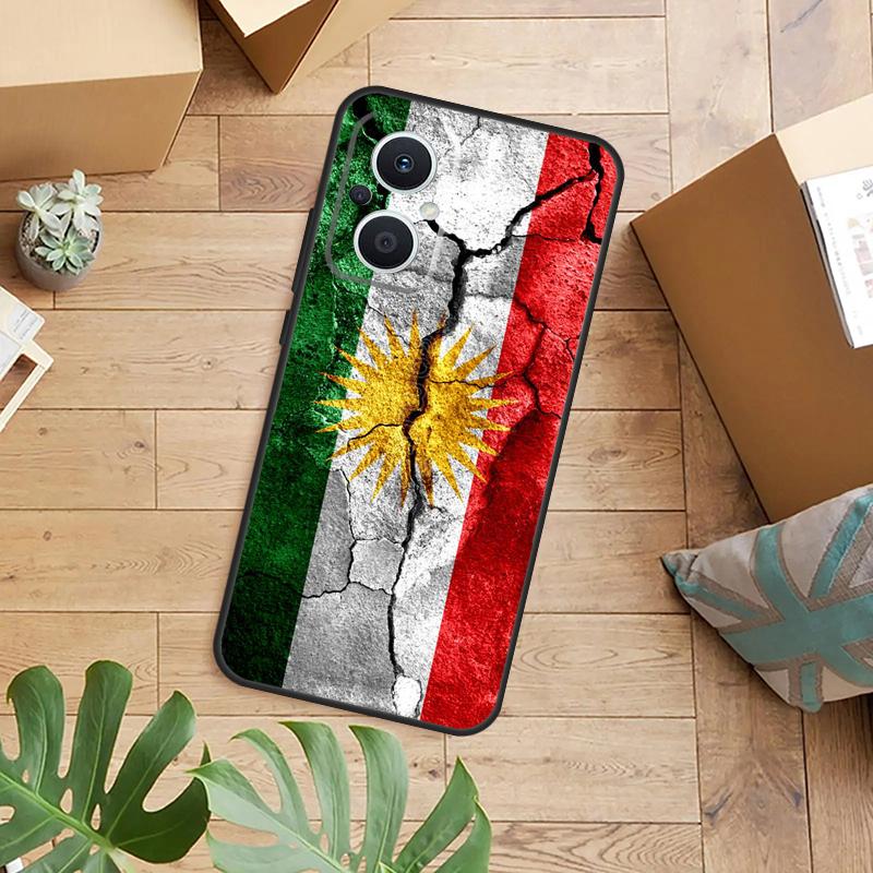 

Kurdistan Flag Phone Case For OPPO Reno 14 13 11 12 F 10 Pro 8T 7 8 Lite OPPO Find X8 X6 X5 X9 Pro Cover OPPO Reno12 F