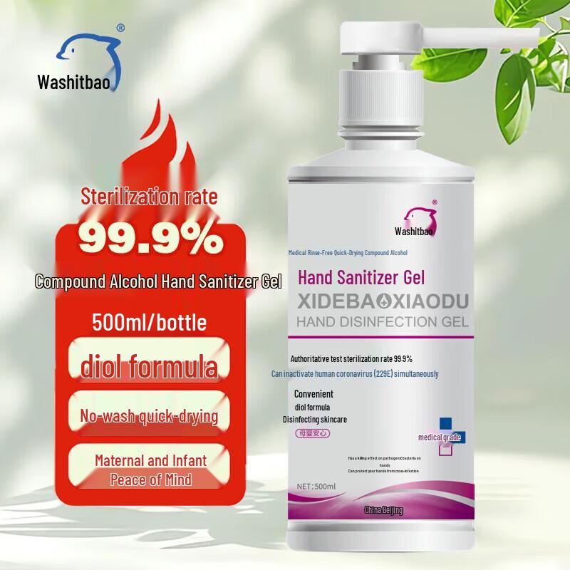 

Washdepot Alcohol Hand Sanitizer Gel 500ml