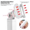 1Pc Pink Handheld Phototherapy Light Nail Art Word Light Bracket 360 Degree Rotating Multi-functional Bracket Nail Baking Light Set