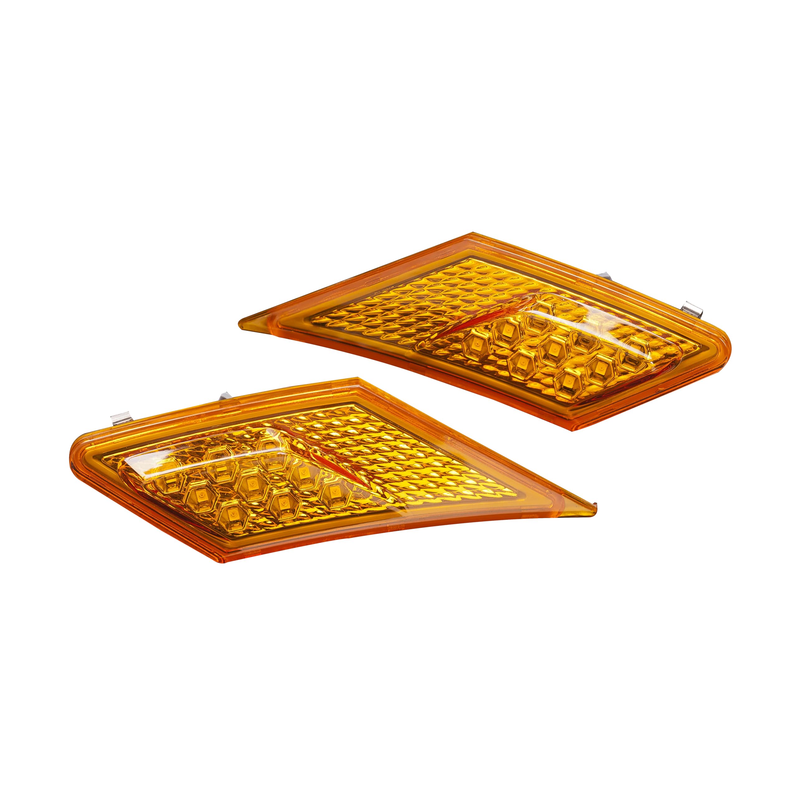 

VALENTI Jewel LED Side Marker 18 LEDs LEDs per for Toyota 86 2012 and BRZ Lights, (9 Side), Amber/Chrome, (April onwards/ZN6) (March 2012/ZC6),