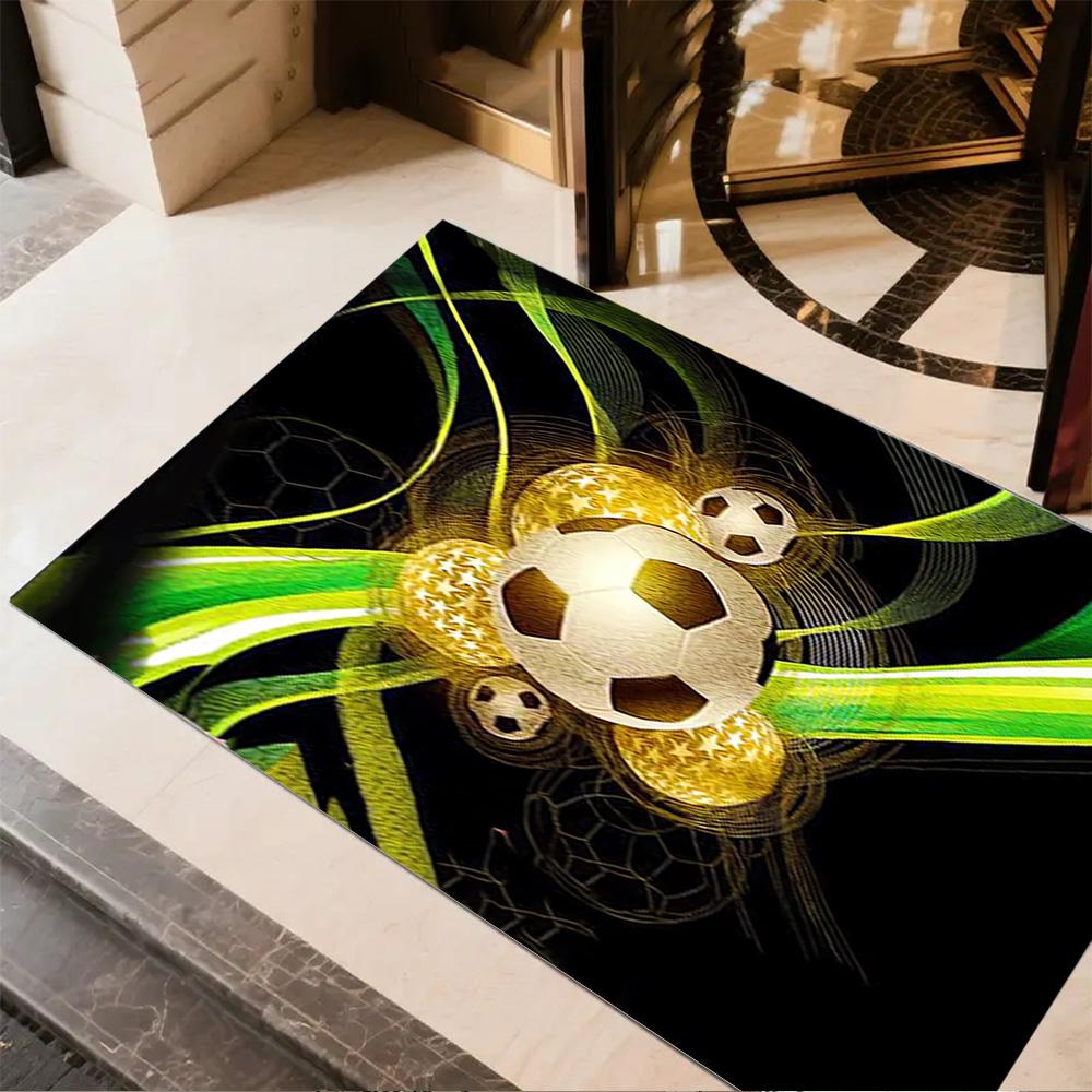 1pc soccer ball rug home carpet design for office decor gift living room bedroom