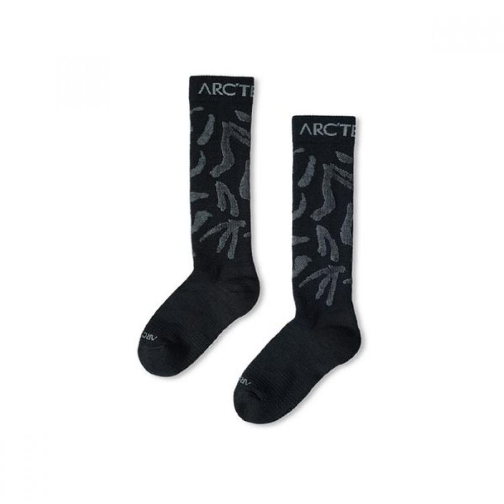 

Arc Teryx Merino Wool Grotto Ski Socks Aeofux7369 Black Graphite 1XL