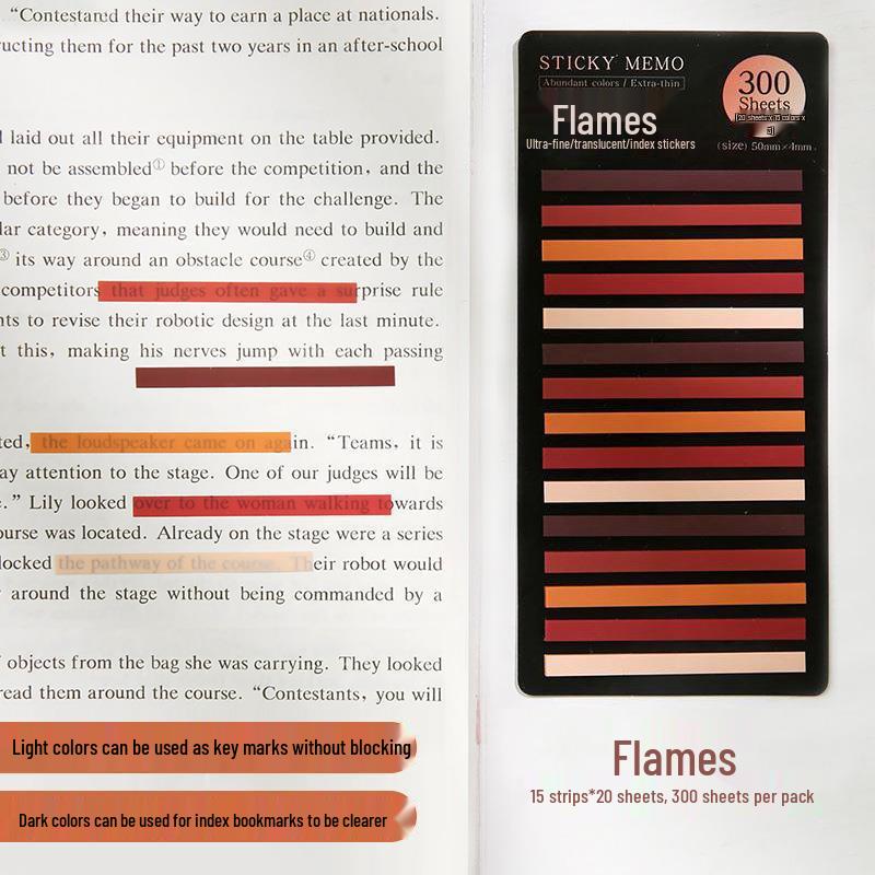 Triangle & Round Segmented Pull-out Strong Adhesive Sticky Notes for Memos