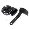 DC 12V 115dB Universal Car Horns Signal Single Sound ABS Snail Horn Claxon Fit for Motorcycles Bicycles Automobiles Cars Vehicle