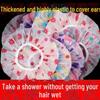 Waterproof Disposable Shower and Bath Cap for Women - Thickened, Enlarged, and Anti-Smoke Design