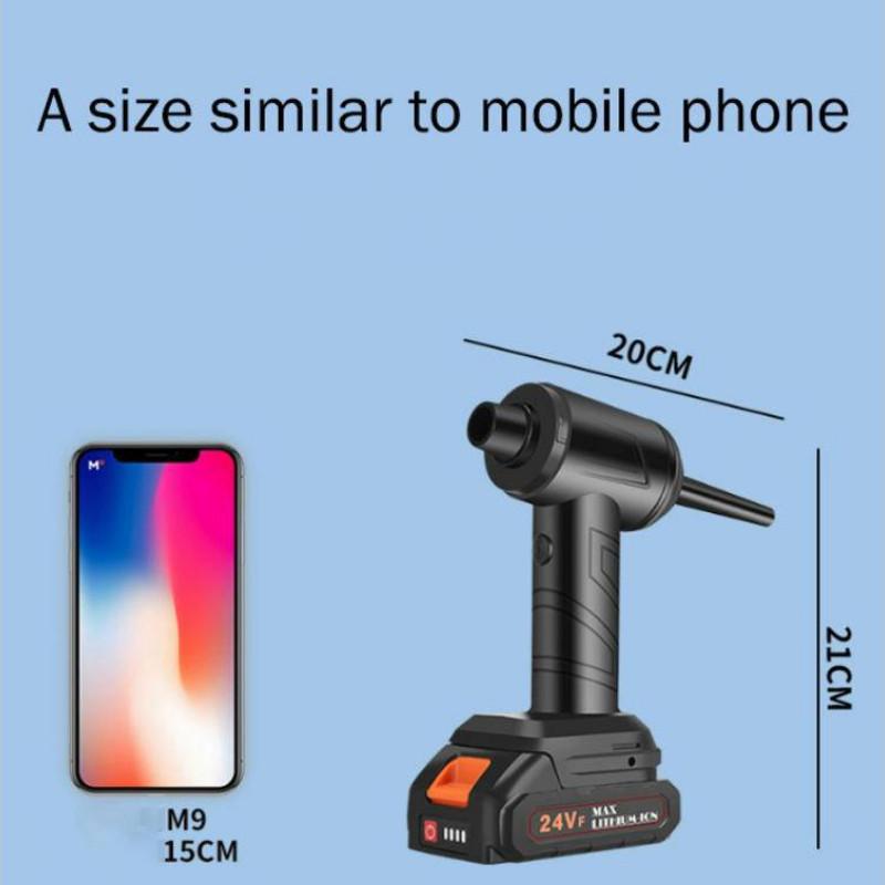 Multifunktionaler Handstaubsauger Kabelloser, leistungsstarker Staubbläser Haushaltssauger und -bläser 2-in-1-Staubsammler