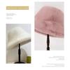 Furry Winter Furry Hat Oversize Plush Hat Cute Fisherman's Hat  Winter