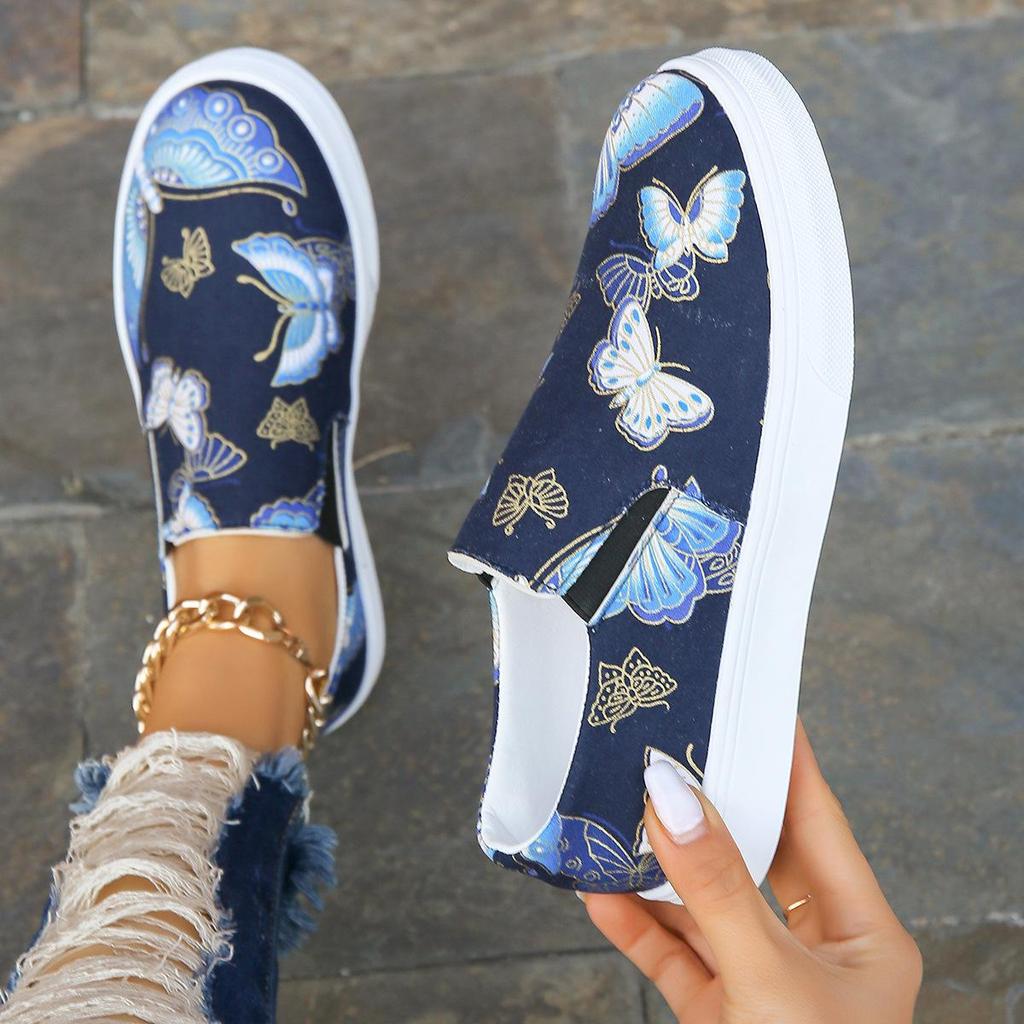 Single Shoe Women's Shallow Mouth Oversized Flat Shoes Board Shoes Loafer Shoes