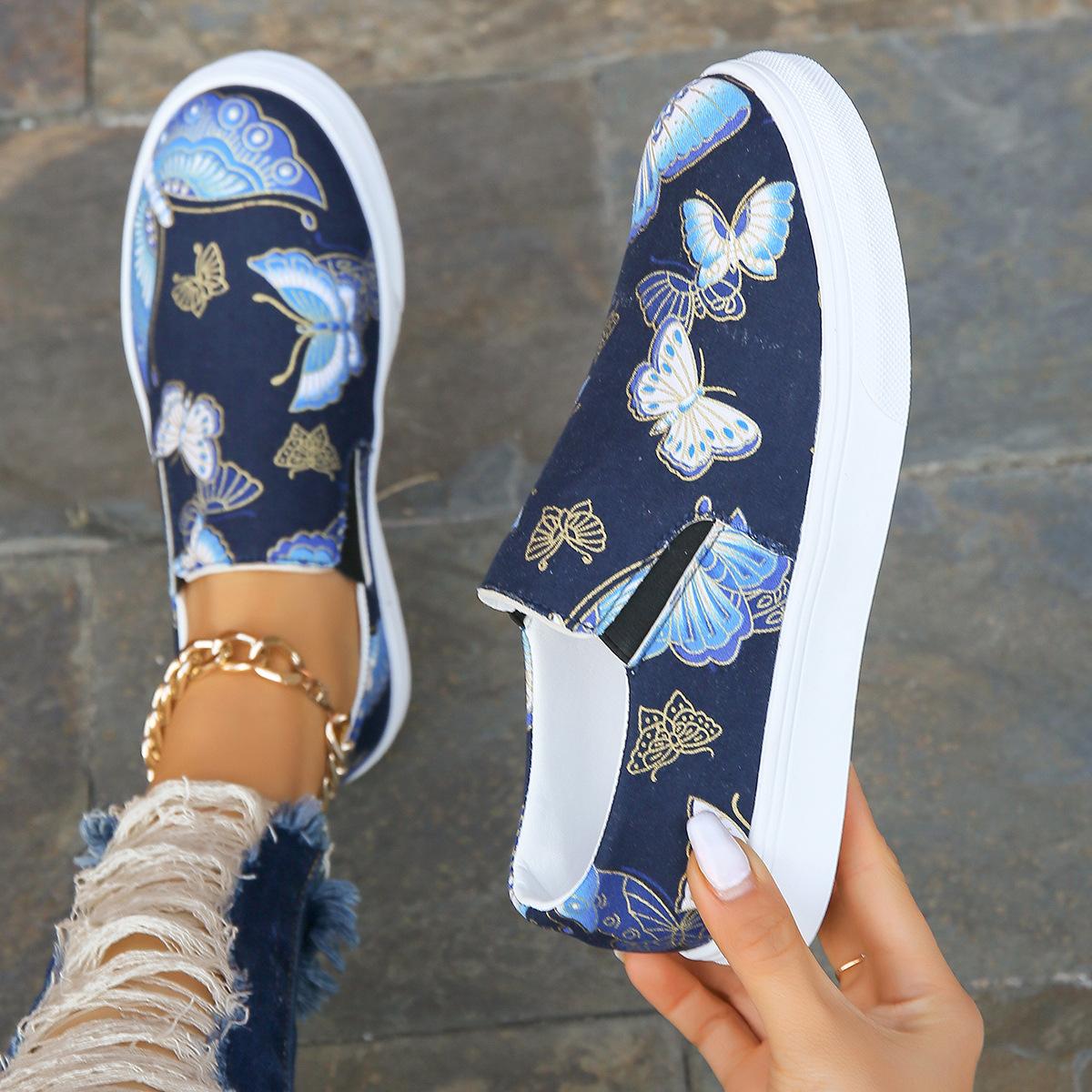 Одиночные туфли, женские туфли большого размера на плоской подошве с неглубоким носком, туфли-лодочки, туфли-лодочки 35 синий