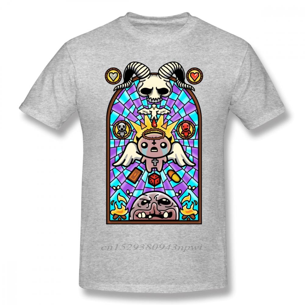 The Binding Of Isaac T Shirt The Binding TShirt Classic Short Sleeve Tee Shirt Printed Cotton Cute Man Tshirt S